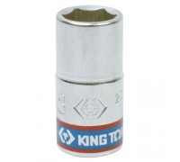 KING TONY Головка торцевая стандартная шестигранная 1/4", 8 мм
