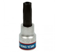 KING TONY Насадка (бита) торцевая 3/8", TORX PLUS, IPR50, L = 50 мм, 5-ти лучевой