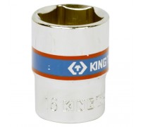 KING TONY Головка торцевая стандартная шестигранная 3/8", 16 мм