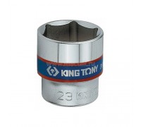 KING TONY Головка торцевая стандартная шестигранная 3/8", 24 мм