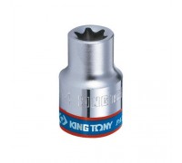 KING TONY Головка торцевая TORX Е-стандарт 3/8", Е18, L = 28 мм