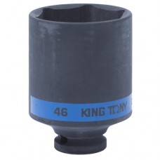 KING TONY Головка торцевая ударная глубокая шестигранная 1/2", 46 мм