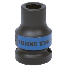 KING TONY Головка торцевая ударная шестигранная 1/2", 10 мм