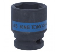 KING TONY Головка торцевая ударная шестигранная 1/2", 25 мм