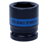 KING TONY Головка торцевая ударная шестигранная 3/4", 30 мм