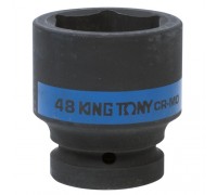 KING TONY Головка торцевая ударная шестигранная 1", 48 мм