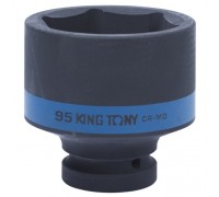 KING TONY Головка торцевая ударная шестигранная 1", 95 мм